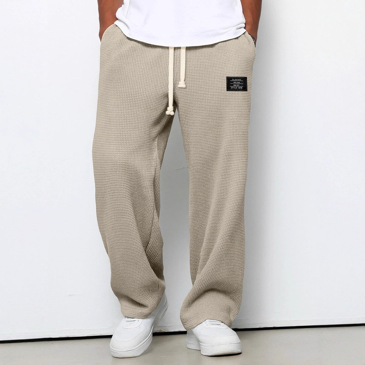 Gerald™ | Široký model nohavíc s nastaviteľným pásom