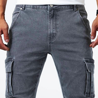 Alex™ | Flexibilné cargo džínsy